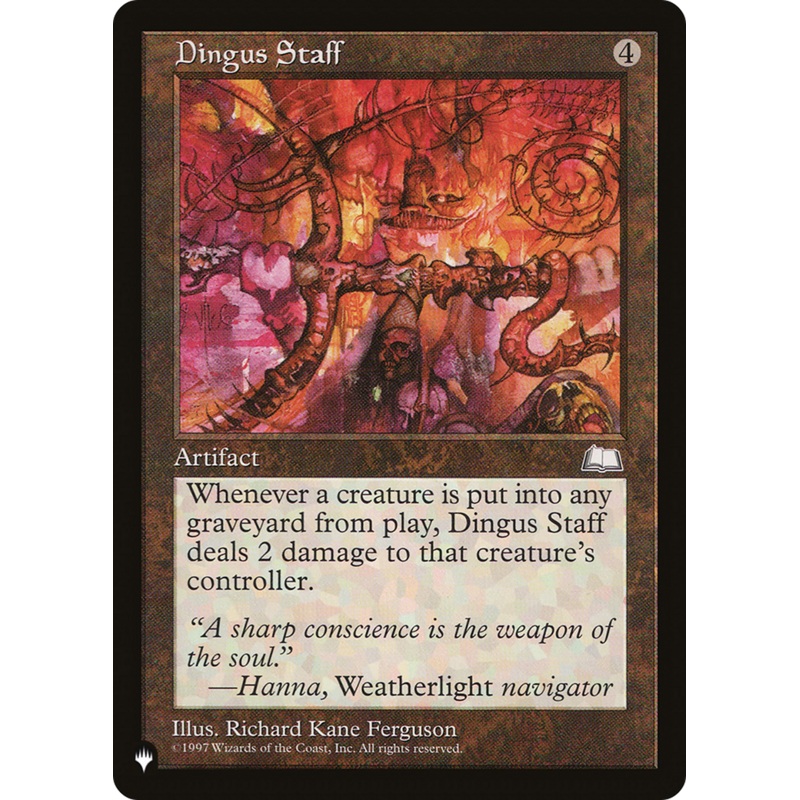 Dingus Staff [The List]