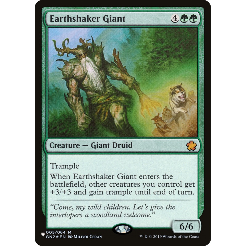 Earthshaker Giant [The List]