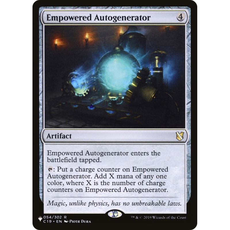 Empowered Autogenerator [The List]
