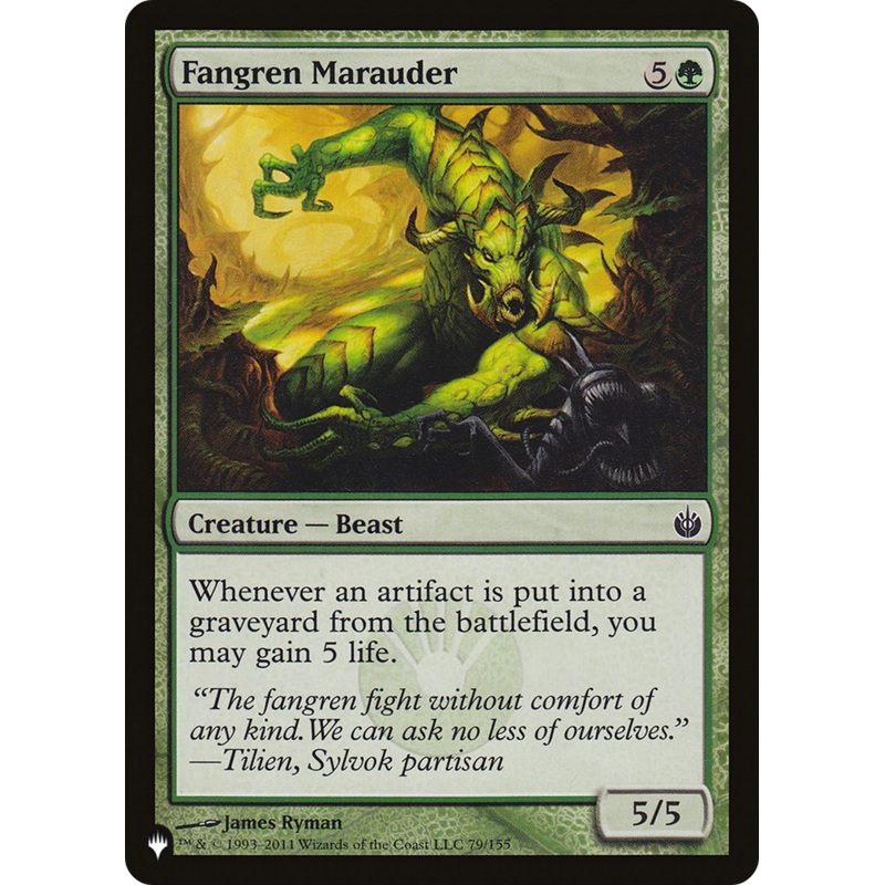 Fangren Marauder [The List]
