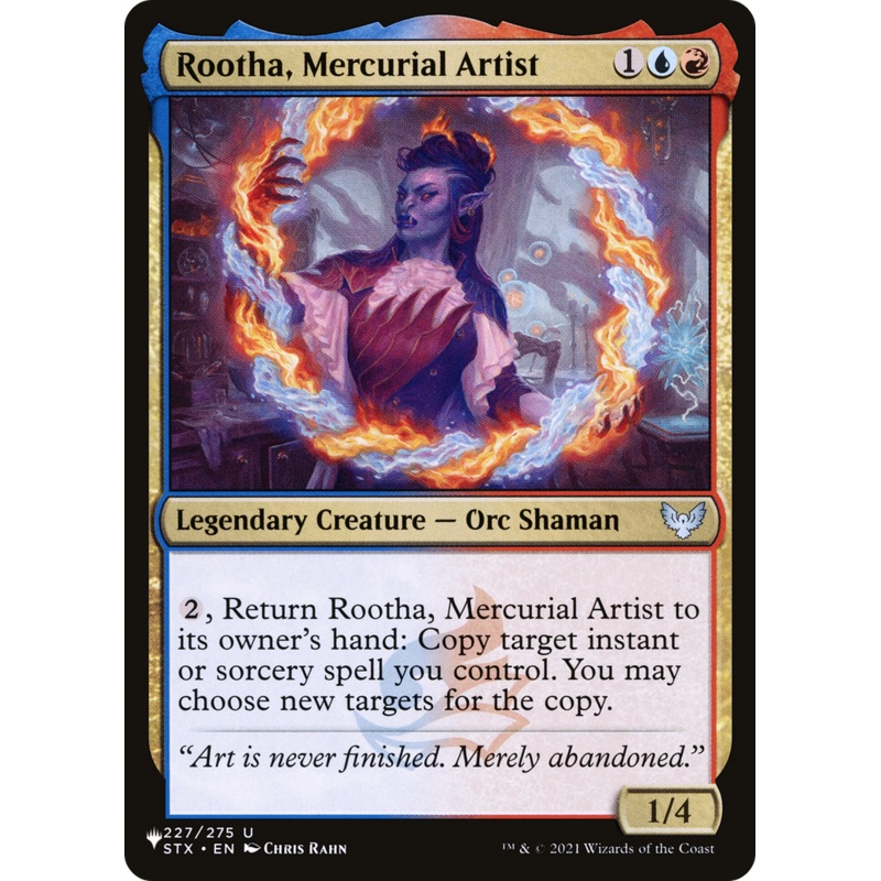 Rootha, Mercurial Artist [The List]