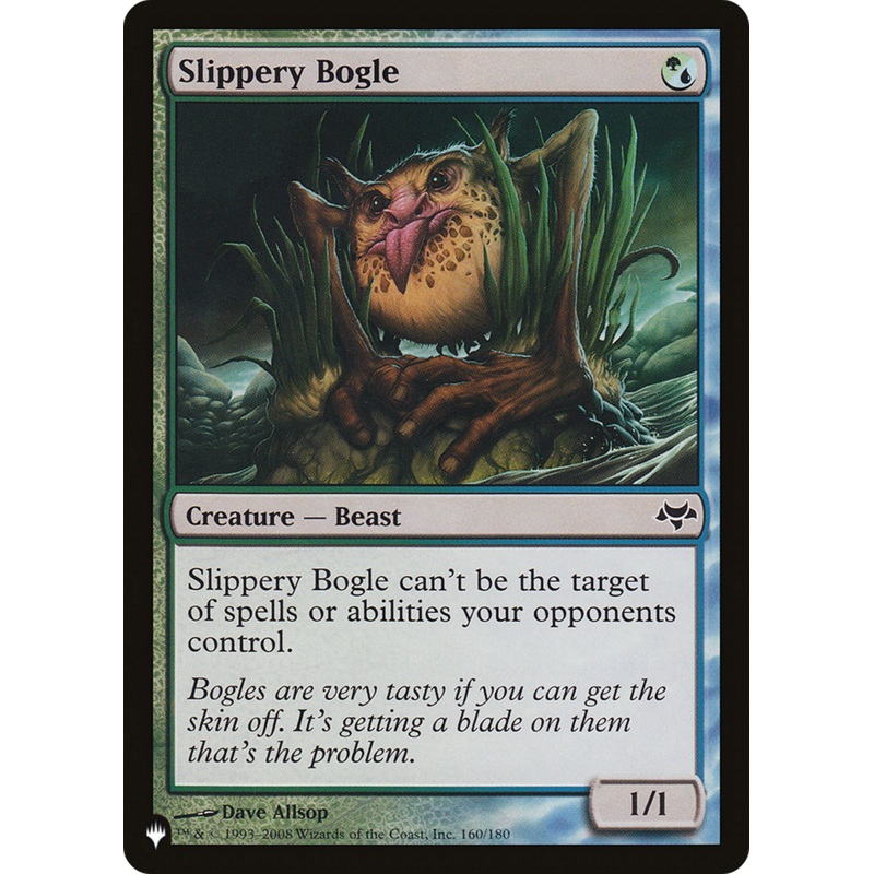 Slippery Bogle [The List]
