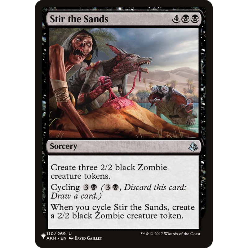 Stir the Sands [The List]