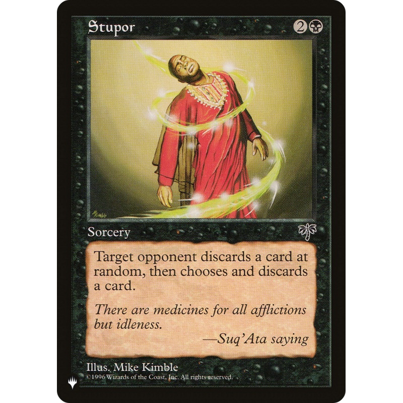 Stupor [The List]
