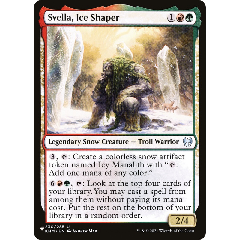 Svella, Ice Shaper [The List]
