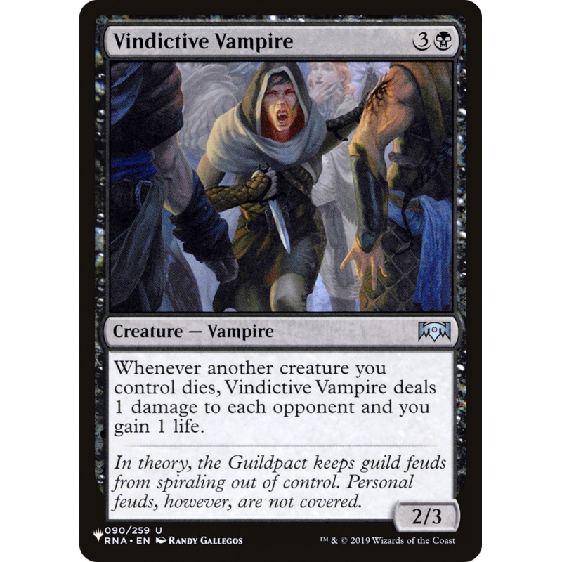 Vindictive Vampire [The List]