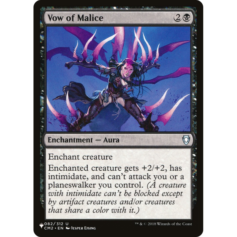 Vow of Malice [The List]