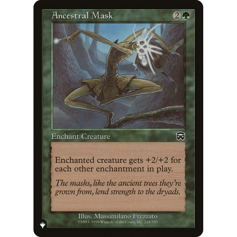 Ancestral Mask (MMQ) [The List]