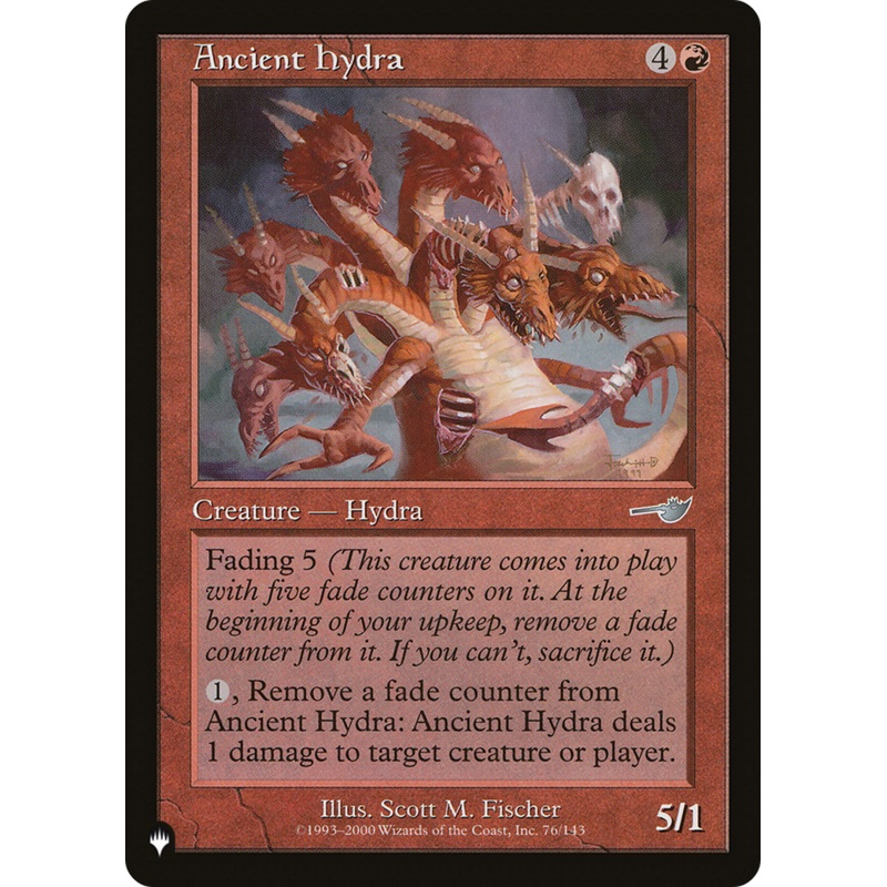 Ancient Hydra [The List]