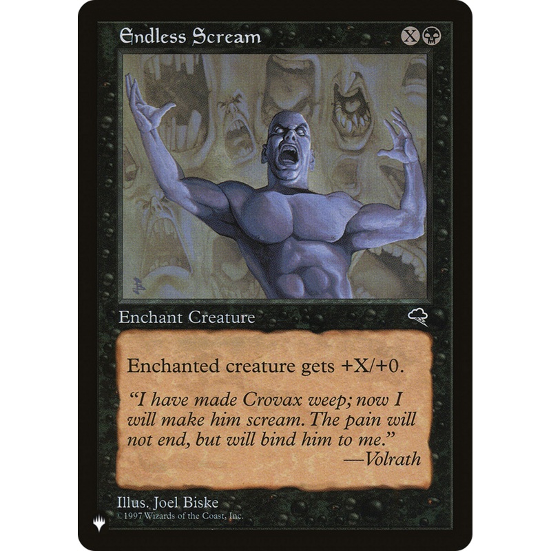 Endless Scream [The List]