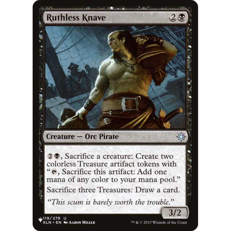 Ruthless Knave [The List]