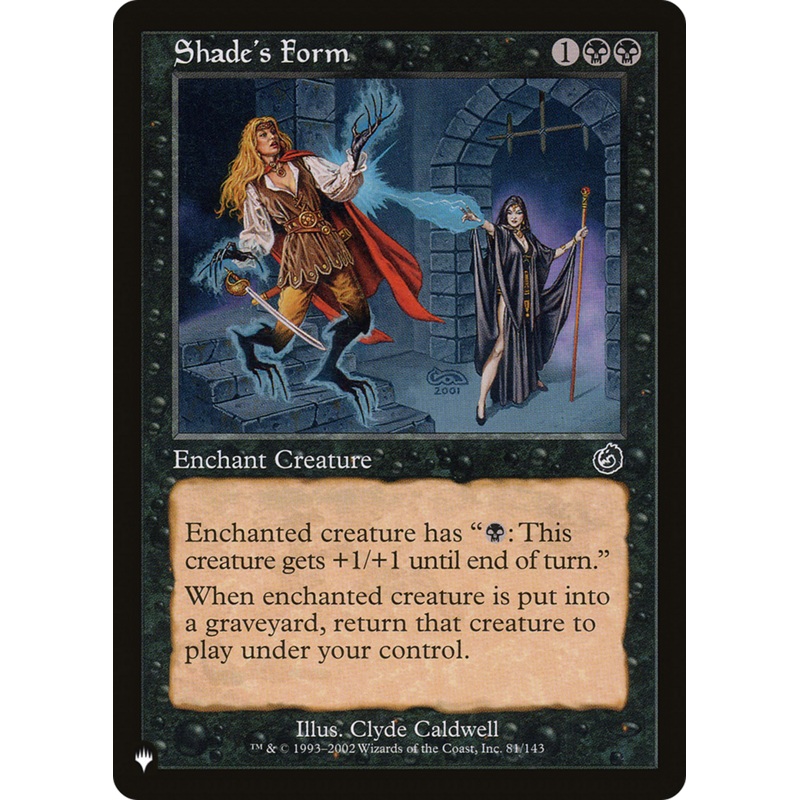 Shade's Form [The List]