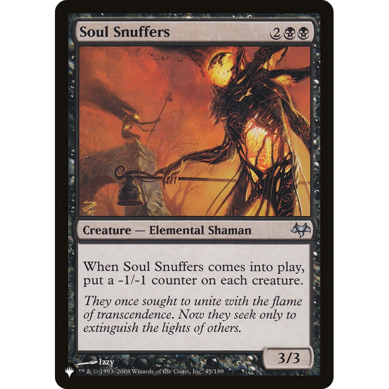Soul Snuffers [The List]