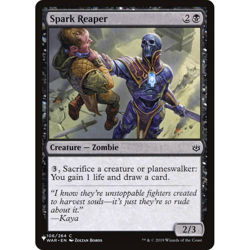 Spark Reaper [The List]
