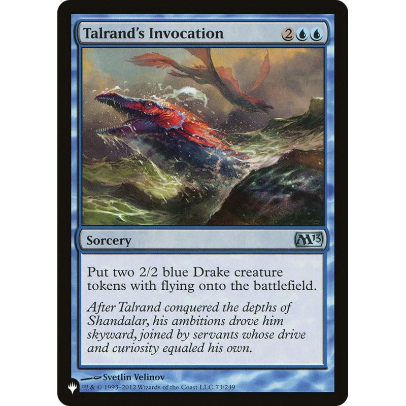 Talrand's Invocation [The List]