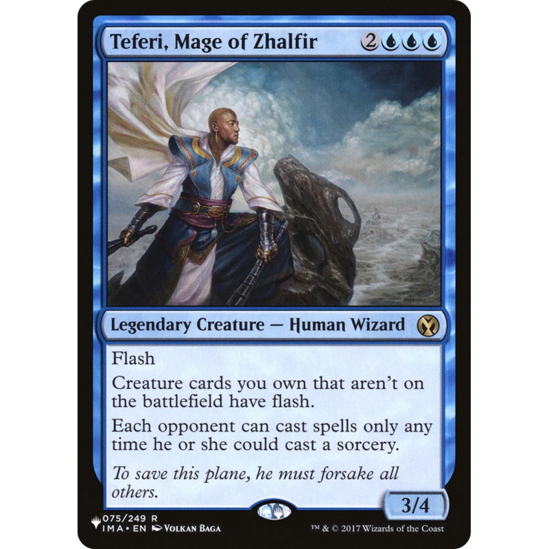 Teferi, Mage of Zhalfir [The List]