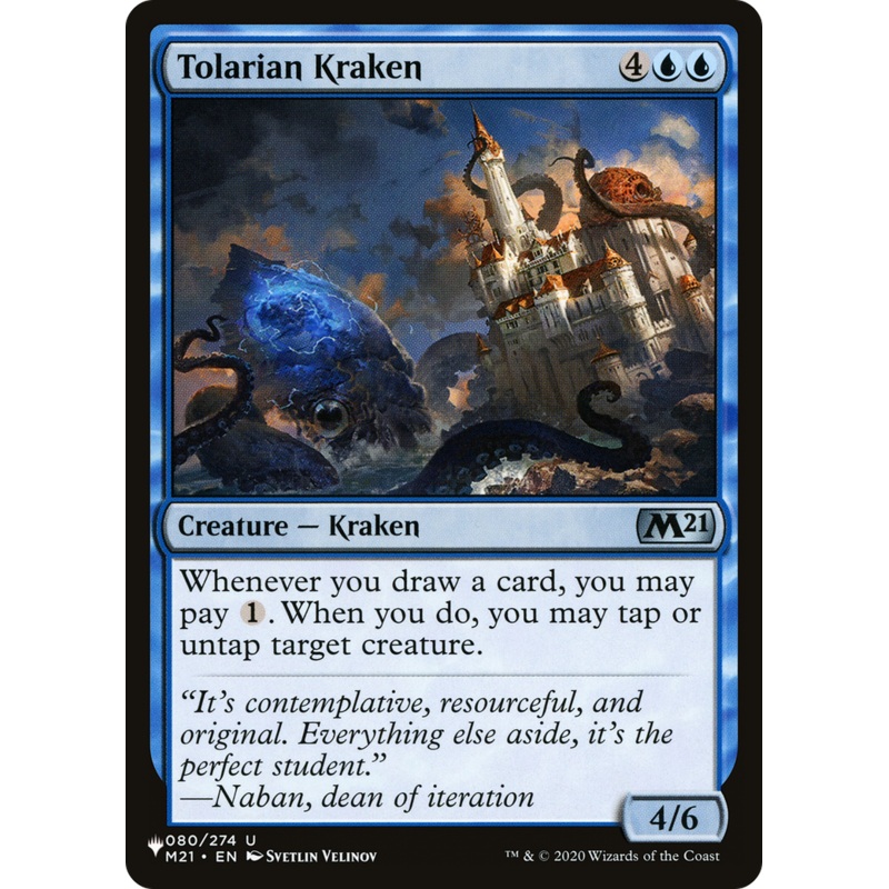 Tolarian Kraken [The List]