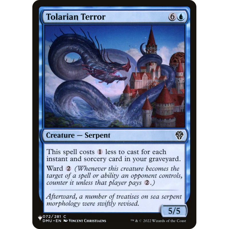 Tolarian Terror [The List]