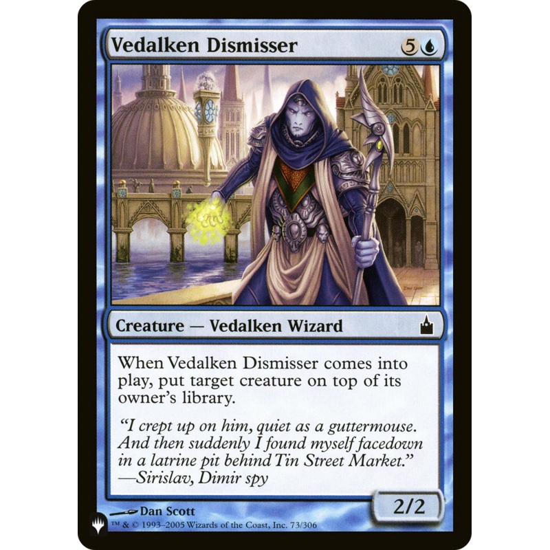 Vedalken Dismisser [The List]