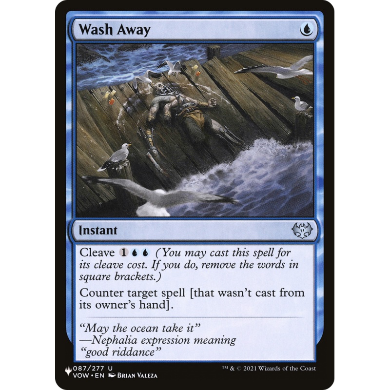Wash Away [The List]
