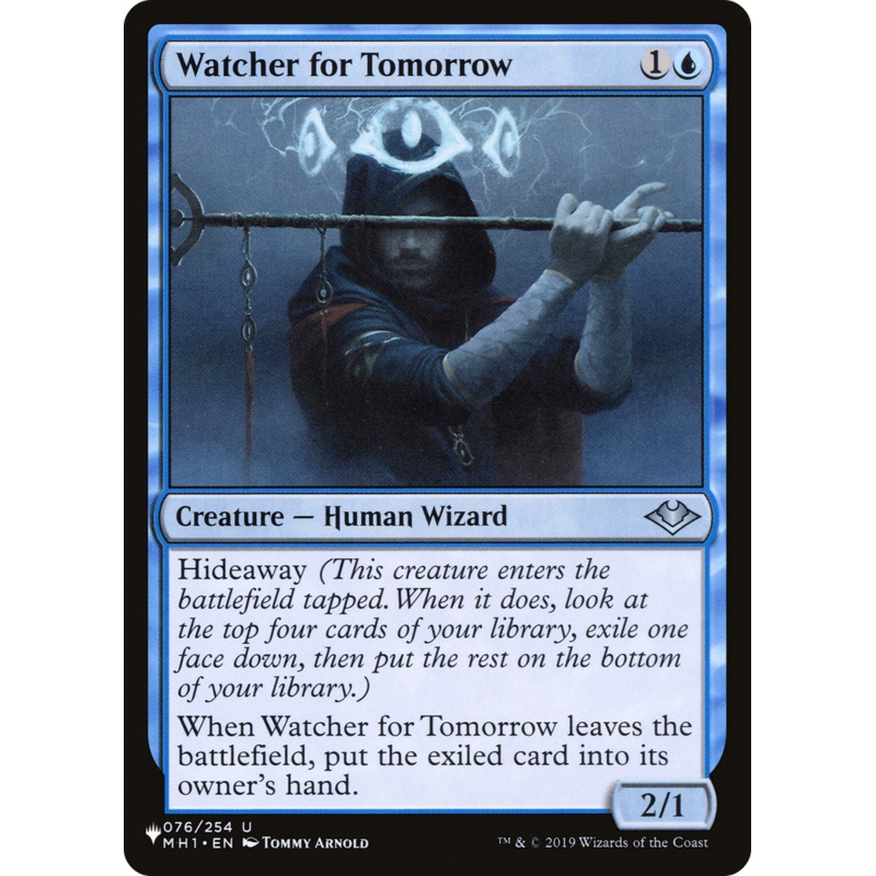Watcher for Tomorrow [The List]