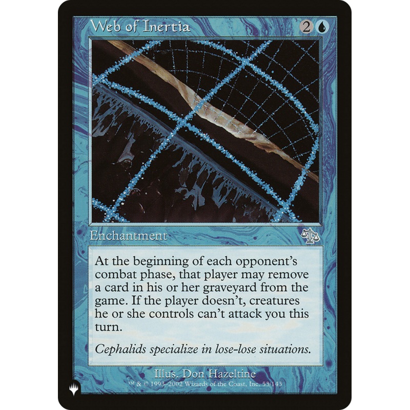 Web of Inertia [The List]
