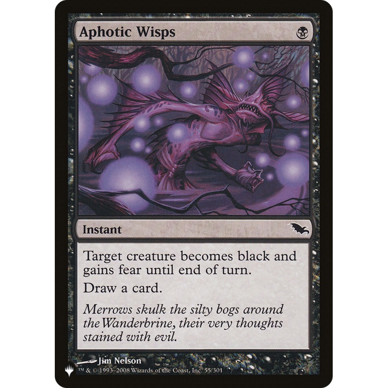 Aphotic Wisps [The List]
