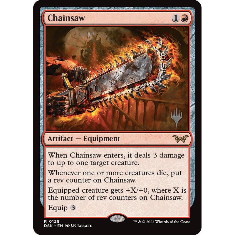 Chainsaw (Promo Pack) [Duskmourn: House of Horror Promos]