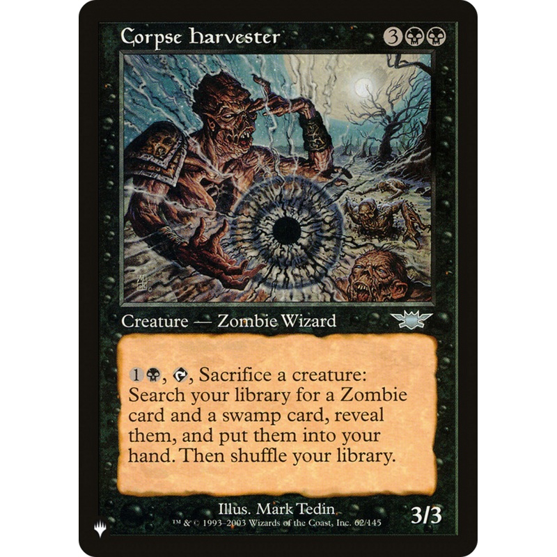 Corpse Harvester [The List]