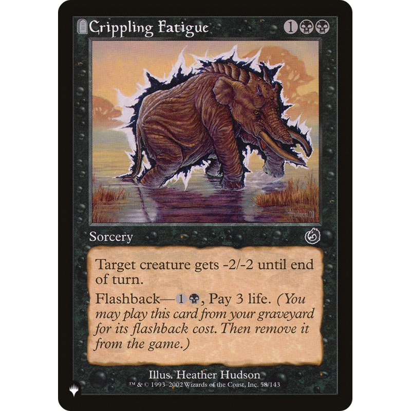 Crippling Fatigue [The List]