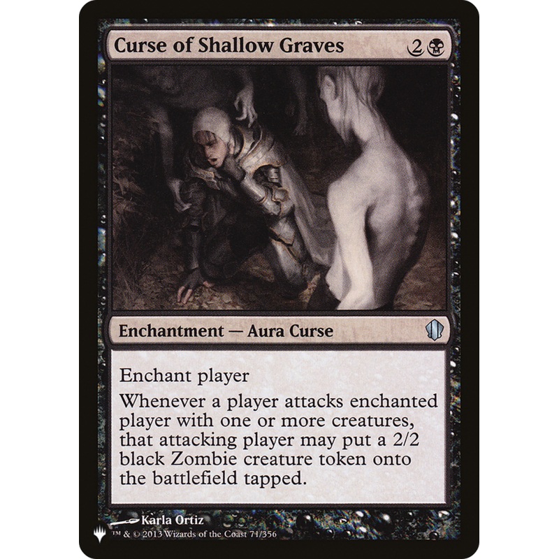 Curse of Shallow Graves [The List]