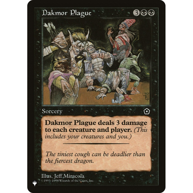 Dakmor Plague [The List]