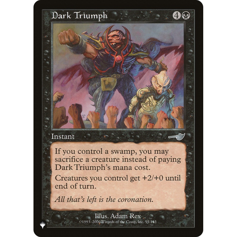 Dark Triumph [The List]