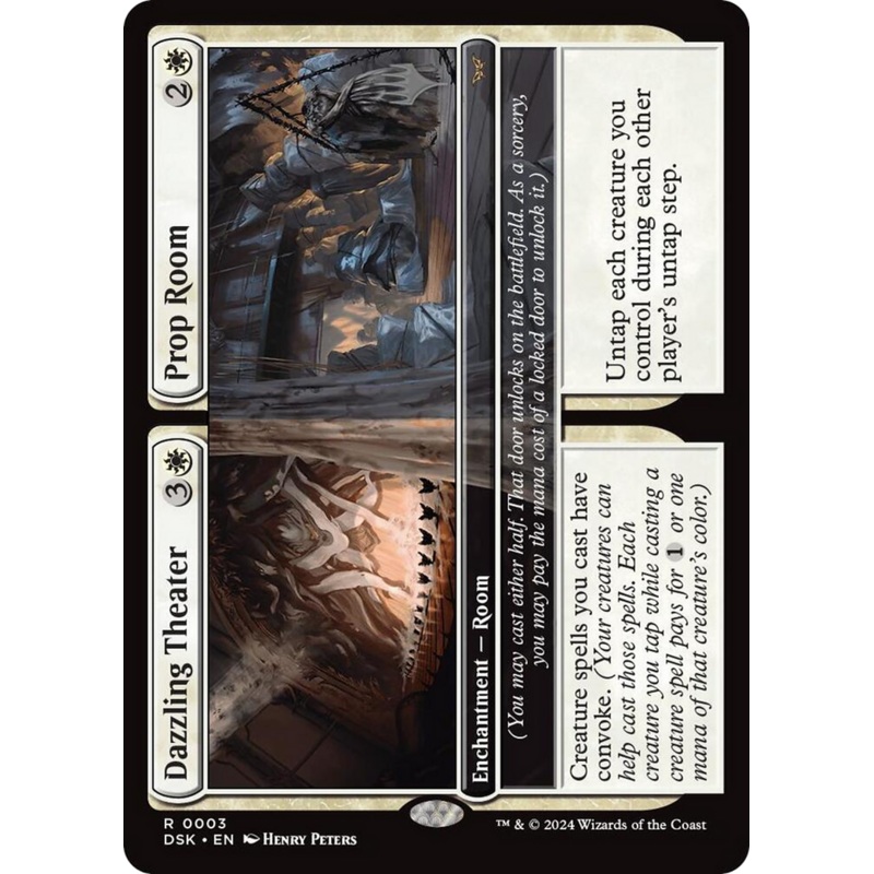 Dazzling Theater // Prop Room (Promo Pack) [Duskmourn: House of Horror Promos]