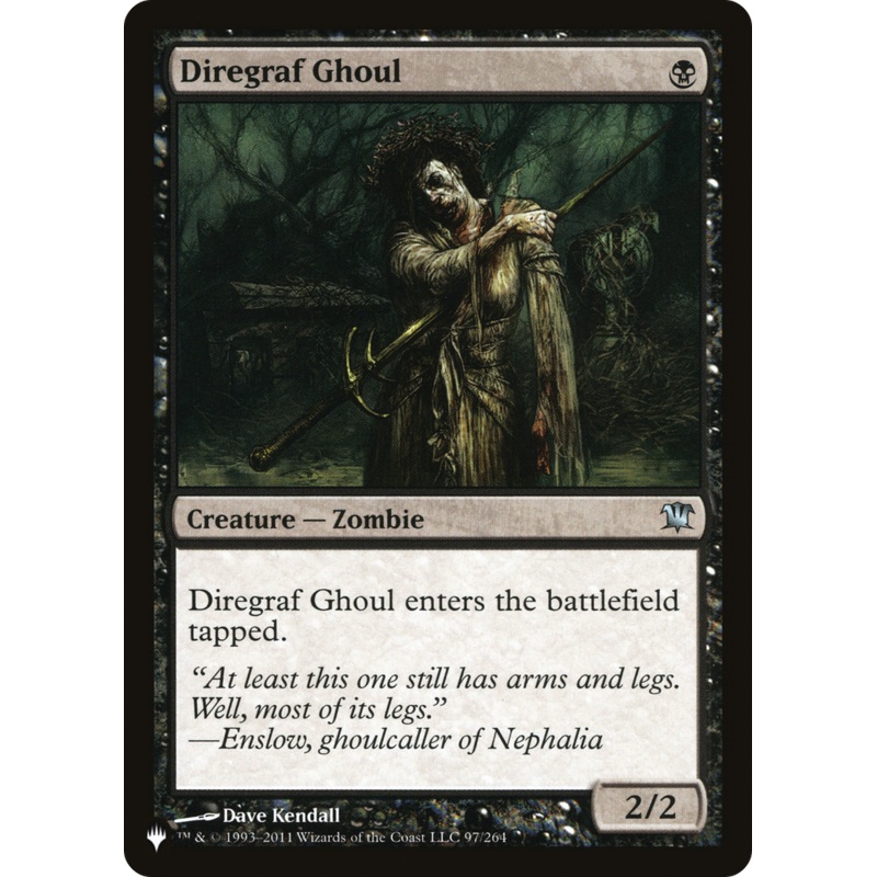 Diregraf Ghoul [The List]