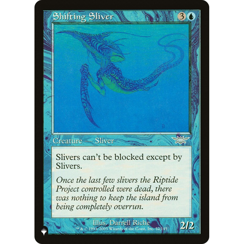 Shifting Sliver [The List]