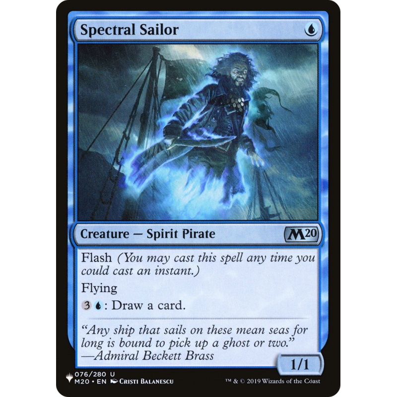 Spectral Sailor [The List]