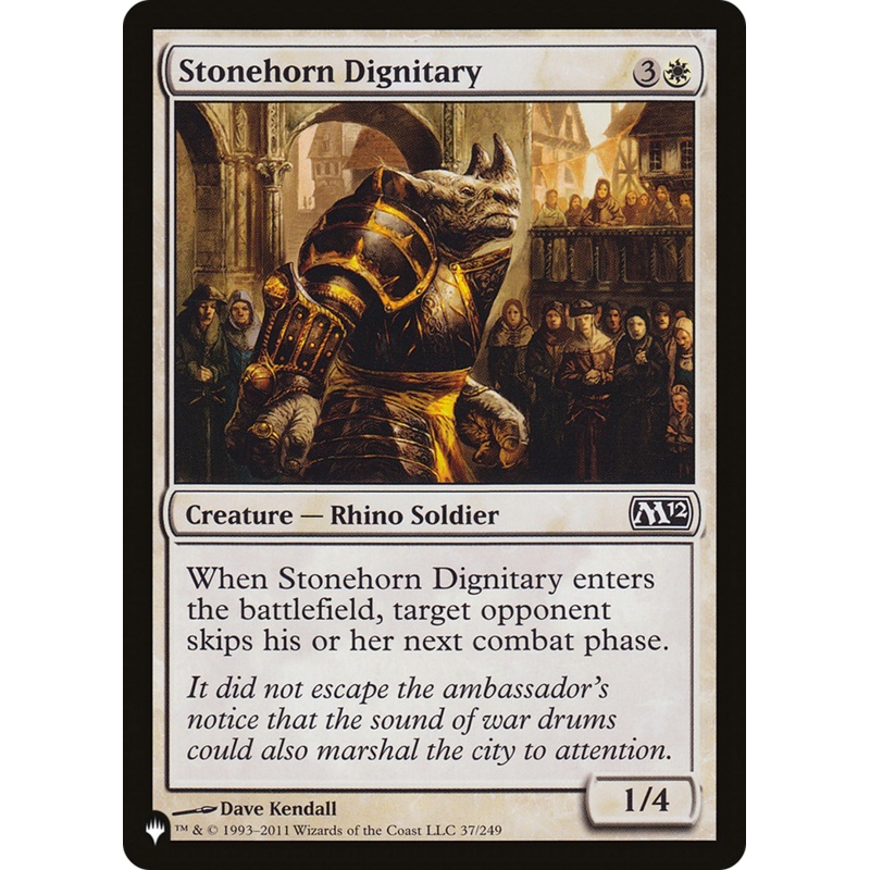 Stonehorn Dignitary [The List]