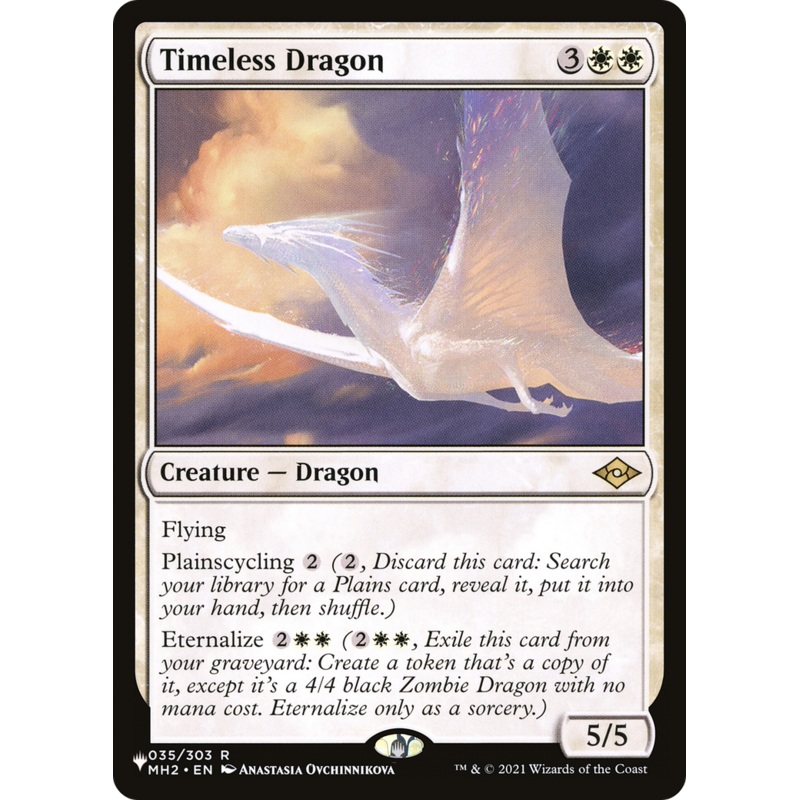 Timeless Dragon [The List]
