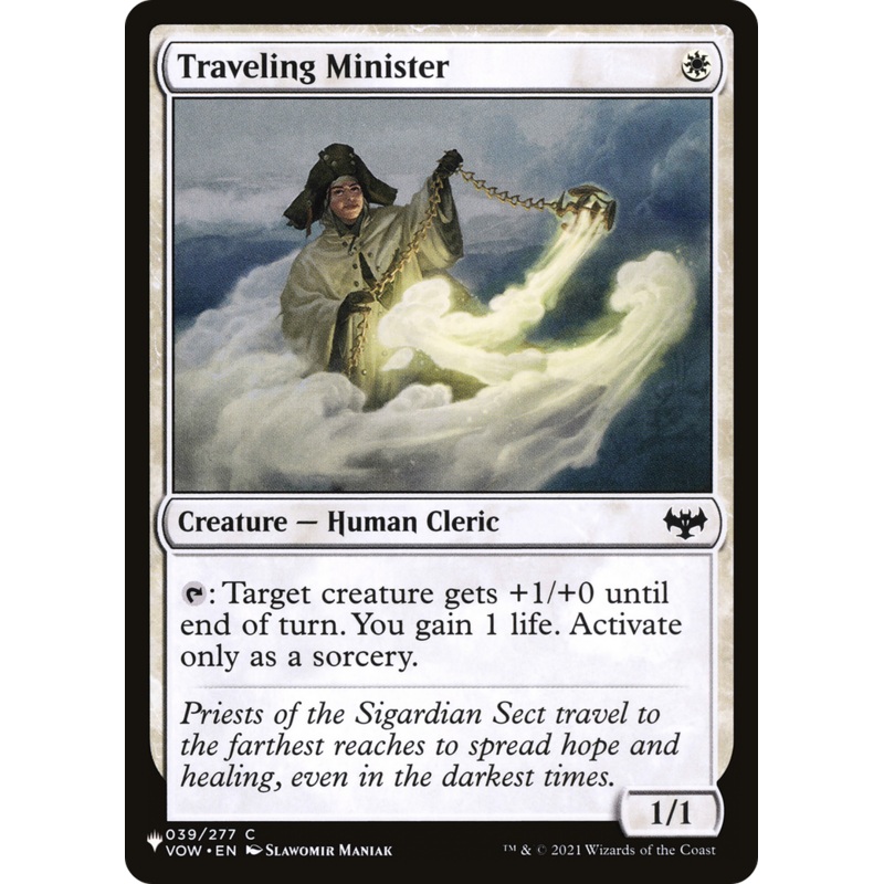 Traveling Minister [The List]