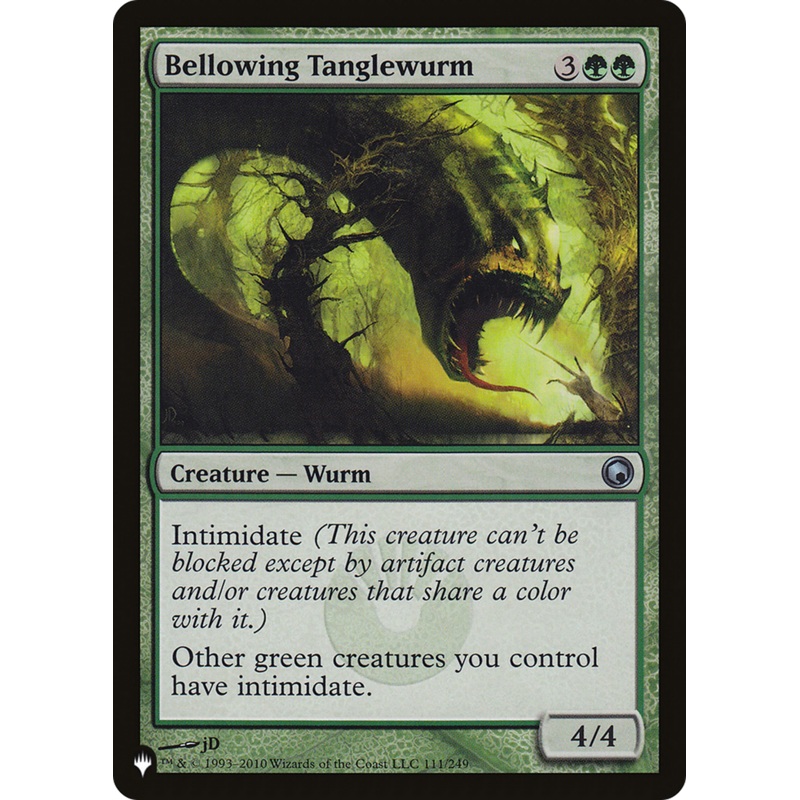 Bellowing Tanglewurm [The List]