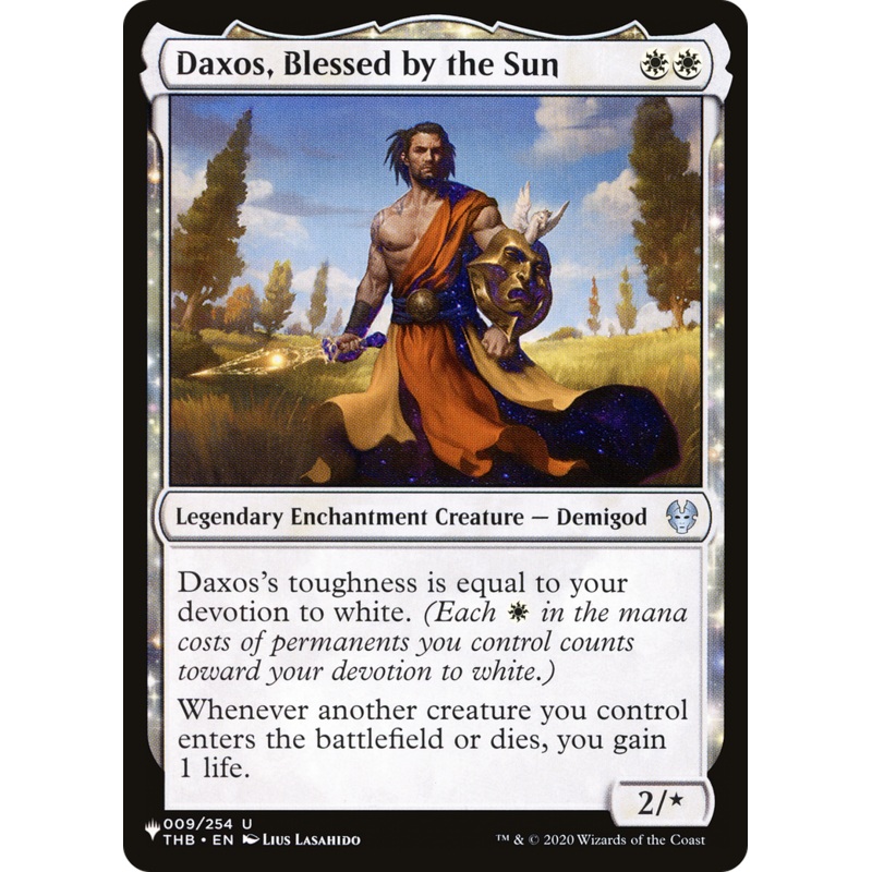 Daxos, Blessed by the Sun [The List]