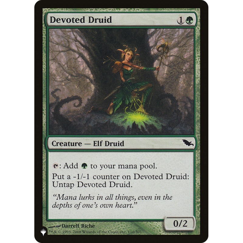 Devoted Druid (SHM) [The List]