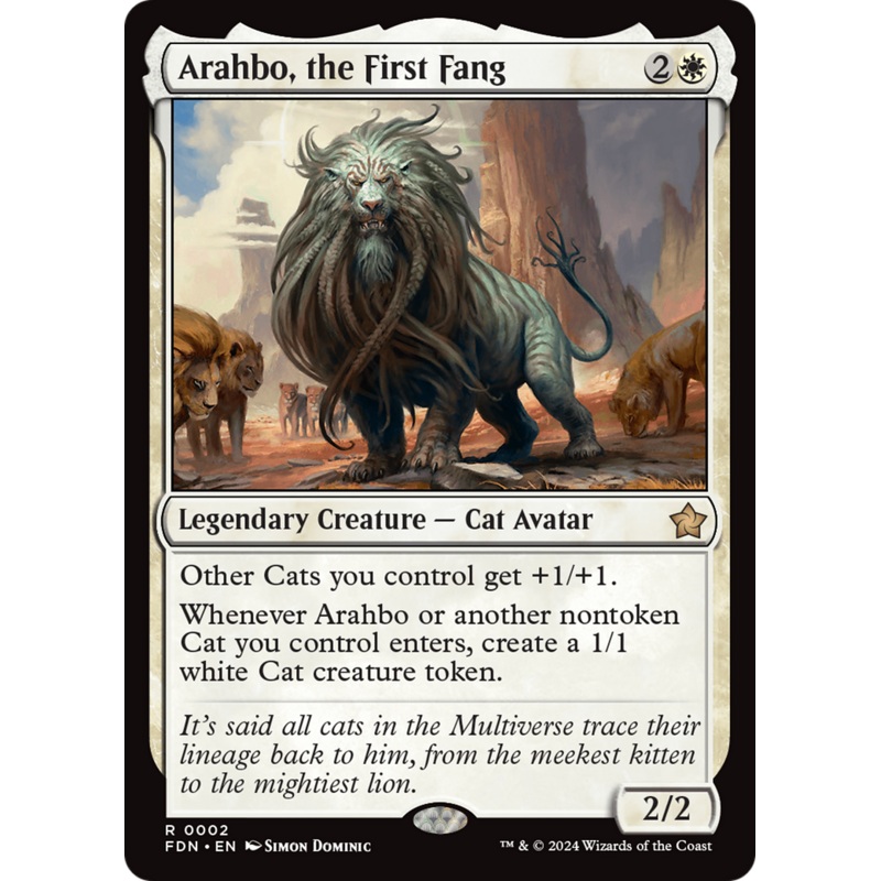 Arahbo, the First Fang [Foundations]