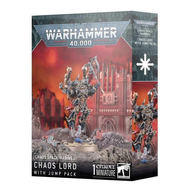 Chaos Space Marines Chaos Lord with Jump Pack