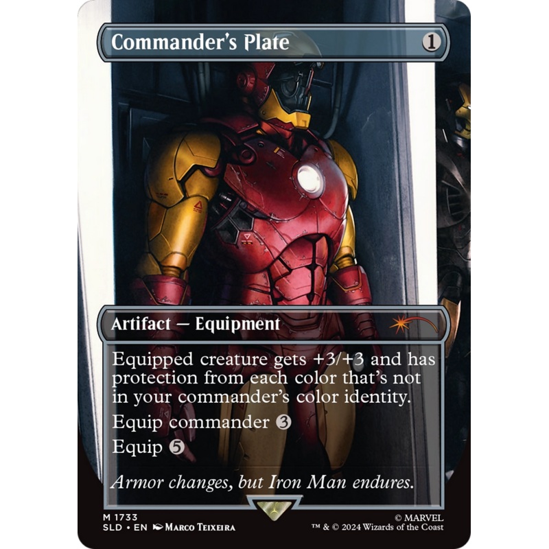 Commander's Plate (1733) [Secret Lair Drop Series]