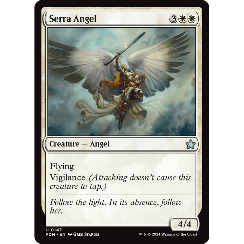 Serra Angel [Foundations]