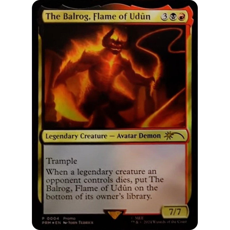 The Balrog, Flame of Udun [Resale Promos]