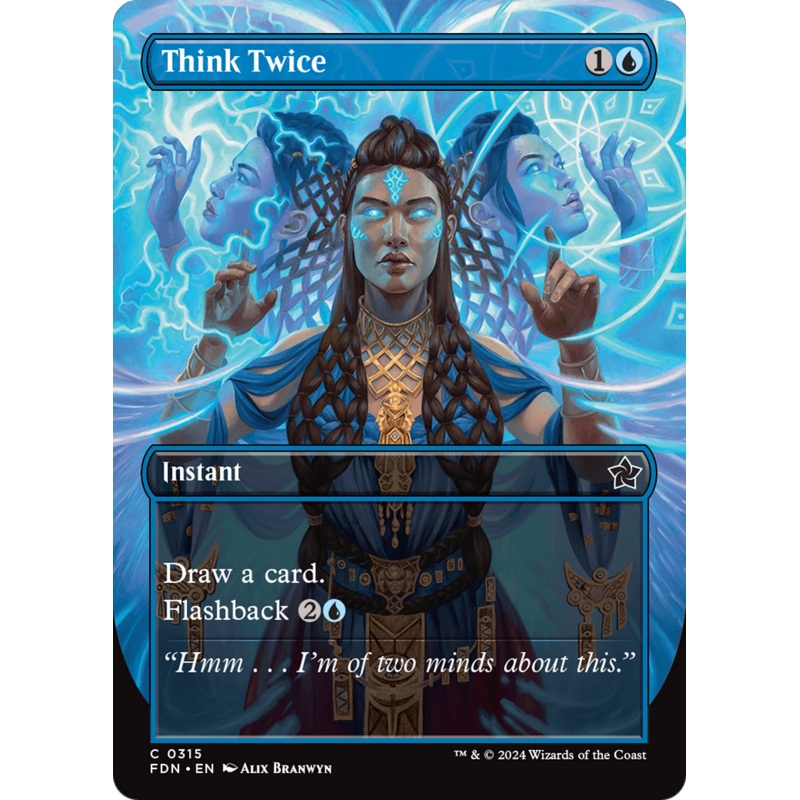 Think Twice (Borderless) [Foundations]