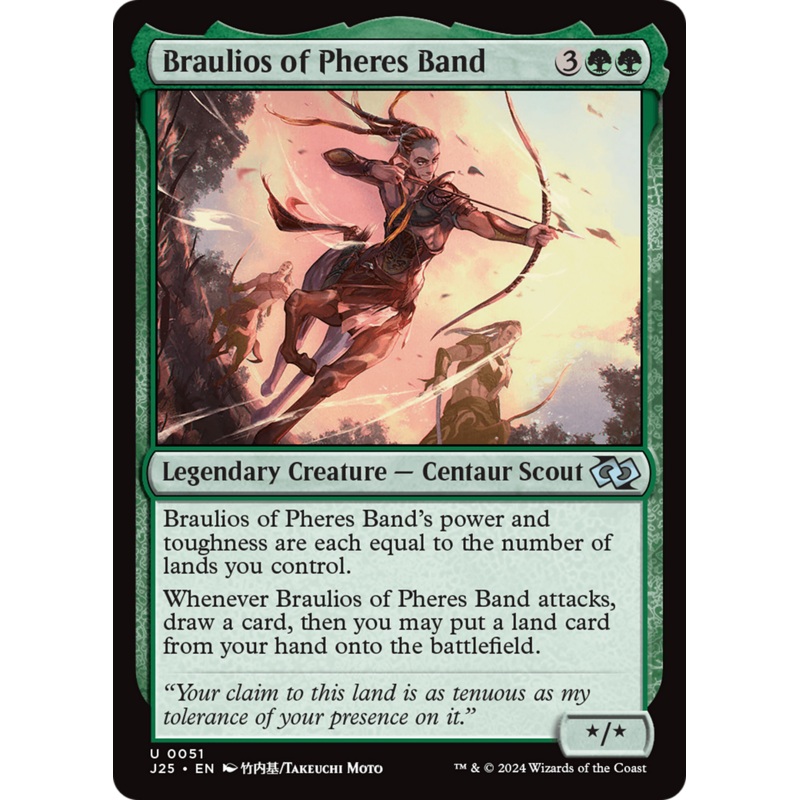 Braulios of Pheres Band (Anime) [Foundations Jumpstart]